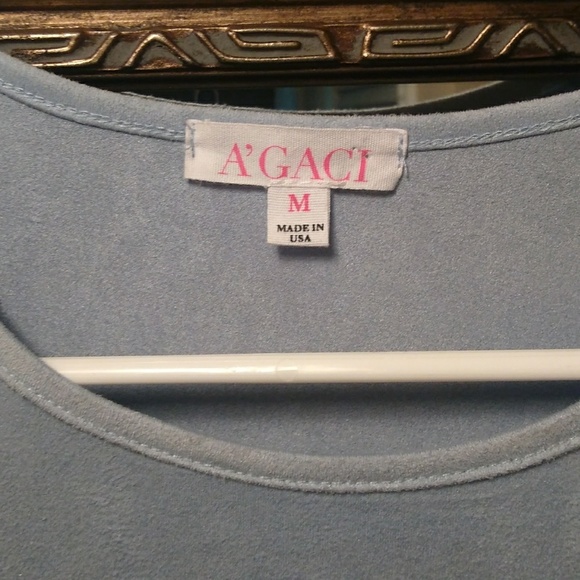 SOLD Faux Suede Curved Hem Dress - Picture 4 of 8